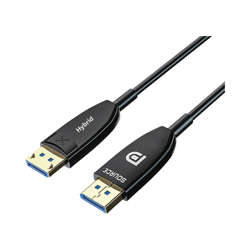 OPCSUN DP2.1 ハイブリッド AOC光ケーブル 16K/60Hz 80Gpbs 5m - Opcsun Technology