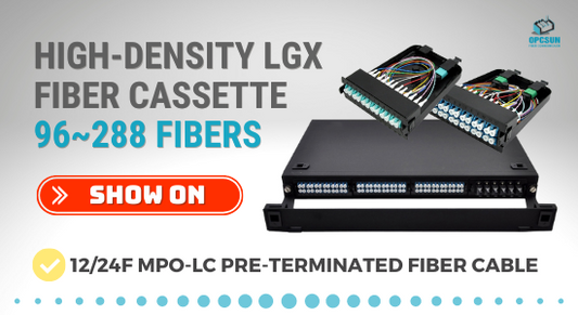 Data Center High-density LGX Cassette Module Fiber Patch Panel