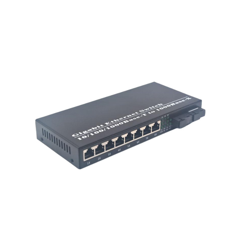 OPCSUN Media Converter 10_100_1000 Base 2-8