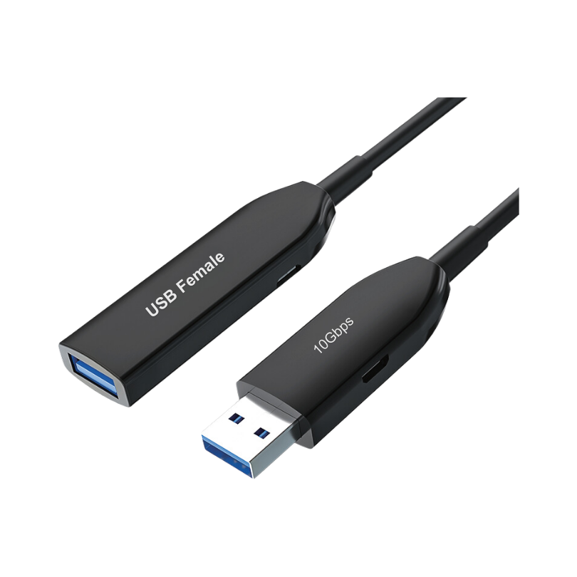OPCSUN USB3.1 type A/C hybrid AOC optical cable 10Gbps 5m