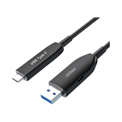 OPCSUN USB3.1 type A/C hybrid AOC optical cable 10Gbps 5m