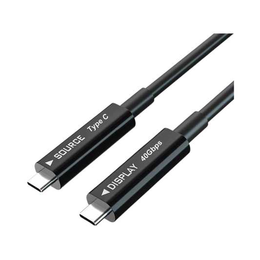 OPCSUN USB type C ハイブリッド AOC光ケーブル 40Gpbs 5m