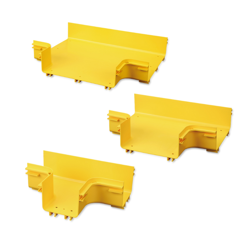 Opcsun Technology Plastic Optical Cable Tray Horizontal Tee