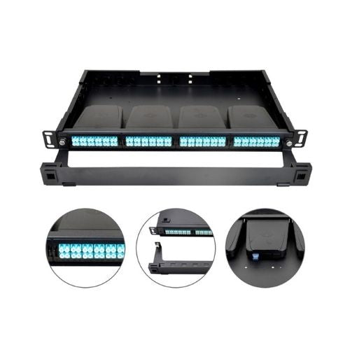 LGX カセット高密度パッチ パネル MPO-LC OM3 96芯