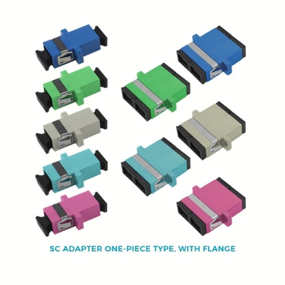 OPCSUN Integrated Fiber Optic Adapter with Flange