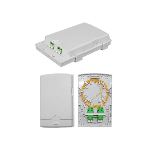 OPCSUN FTTH Fiber Optic Outlet SC/APC 1 Core