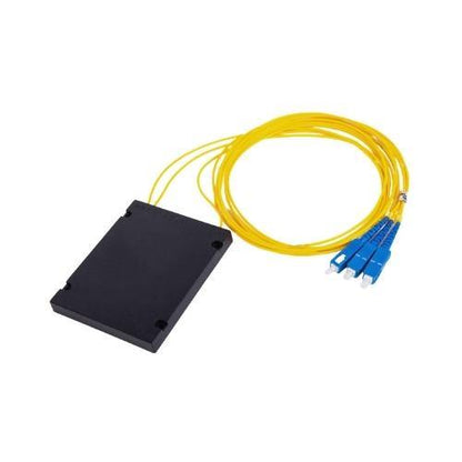 OPCSUN PLC Optical Splitter ABS Box 1x2 type SC/UPC