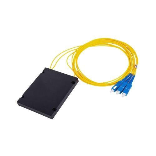 PLC Optical Splitter ABS Box 1x2 type SC/UPC