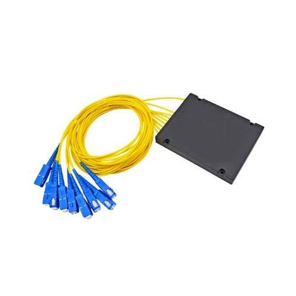 OPCSUN PLC Optical Splitter ABS Box 1x8 type SC/UPC