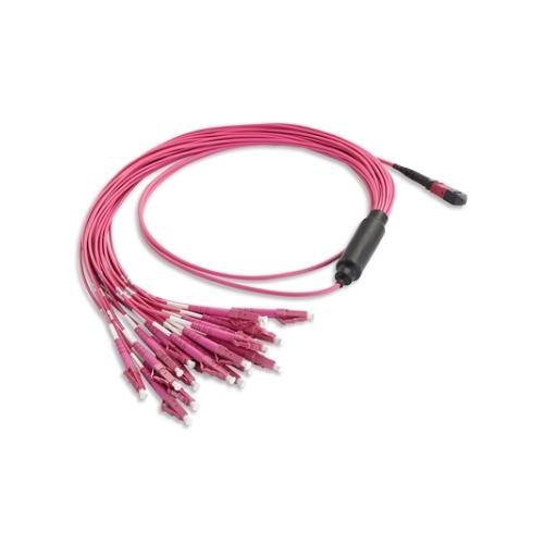 OPCSUN MPO/MTP - LC Pre-terminated Cable OM4 24F