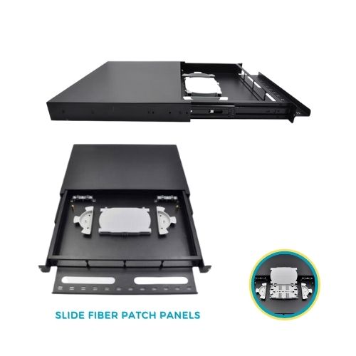 OPCSUN Optical Fiber Slide Patch Panel 24 Cores