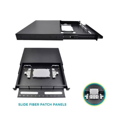 OPCSUN Optical Fiber Slide Patch Panel 24 Cores