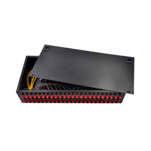 OPCSUN Optical Fiber Termination Box Rack Mount Type 48 Cores